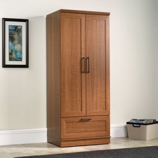 Sauder HomePlus Wardrobe/Storage Cabinet 411312 / 411802 Color Sienna Oak