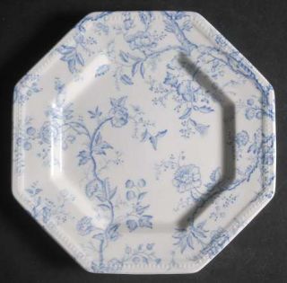 Johnson Brothers Hyde Park Blue (Heritage) Bread & Butter Plate, Fine China Dinn