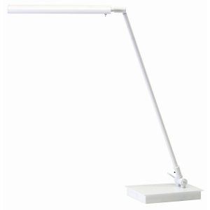 House of Troy HOU G350 WT Generation Collection LED Desk/Piano Lamp White