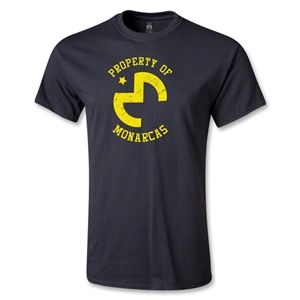 Euro 2012   Morelia Monarcas Distressed Logo T Shirt (Black)