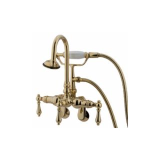 Elements of Design DT3012AL St. Louis Wall Mount High Rise Clawfoot Tub Filler W