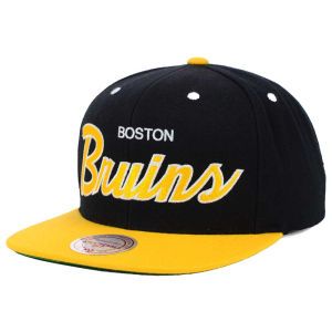 Boston Bruins Mitchell and Ness NHL Chase Snapback Cap