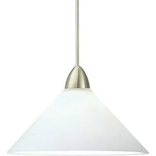 WAC Lighting G512WT Jill Glass Shade for Quick Connect MiniPendant White