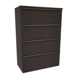 Marvel Office Furniture Zapf Four Drawer Lateral File ZSLF436_T/MSCW36 Color