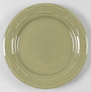 Longaberger Woven Traditions Sage Dinner Plate, Fine China Dinnerware   Solid Co