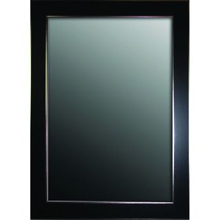 Black Forest With Silver Edged Trim 24 X 60 Mirror