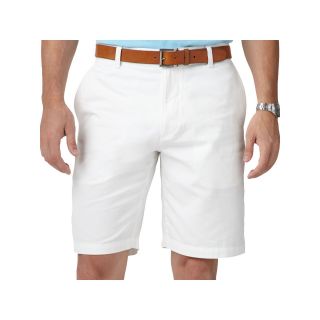 Dockers Flat Front Shorts, White, Mens
