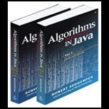 Algorithms in Java, Parts 1 4 and Part 5 : Fundamentals, Data Structures, Sorting, Searching, and Graph Algorithms, 3/E