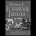 Dictionary of Fundamental Theology
