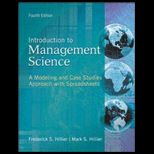 Introduction to Management Science   With CD and Access