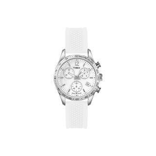 Timex Ameritus Womens Silver Tone Chronograph Watch