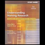 Understanding Nursing Research   Study Guide
