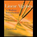 Linear Algebra  Modern Introduction   With Access