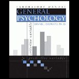 General Psychology Laboratory Workbook And Manual