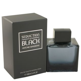 Seduction In Black for Men by Antonio Banderas EDT Spray 3.4 oz