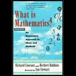 What Is Mathematics?, Revised Edition