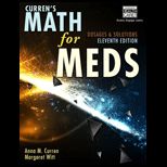Math for Meds  Dosages and Solutions   With Access