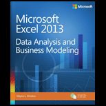 Microsoft Excel 2013 Data Analysis and Business Modeling