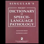 Singulars Pocket Dictionary of Speech Language Pathology