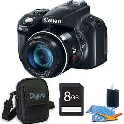 Canon Powershot SX50 HS 50x Zoom High Performance Camera 8GB Bundle