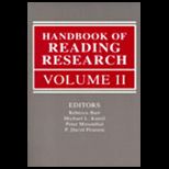 Handbook of Reading Research, Volume II