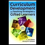 Curr. Dev. and Teaching Strategies for Gifted Learners