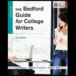Bedford Guide for College With Reader (Pb)