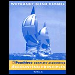 Peachtree Complete Accounting   With CD to Accompany Weygandt / Accounting