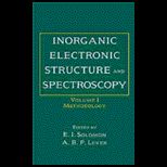 Inorganic Electronic Structure and  Volume 1