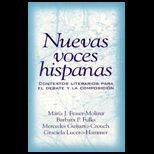 Nuevas voces hispanas : contextos literarios para el debate y la composicion