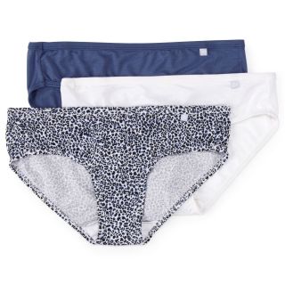 Jockey Elance Supersoft 3 pk. Bikini Panties   2070, Blue/White