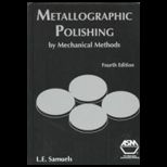 Metallographic Polishing by Mech. Methods
