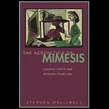 Aesthetics of Mimesis  Ancient Texts and Modern Problems