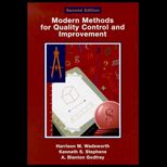 Modern Methods For Quality Control and Improvement