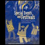 Special Events and Festivals  How to Plan, Organize, and Implement