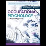 Occupational Psychology : An Applied Approach (Canadian)