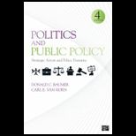 Politics and Public Policy Strategic Actors and Policy Domains