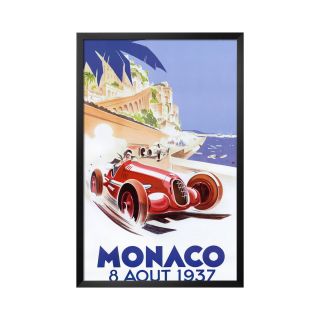 ART Monaco, 1937 Framed Print Wall Art