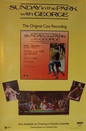 Sunday in the Park With George (Original Cast Album Promo Poster)