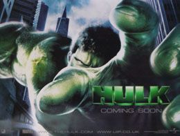 Hulk (British Quad) Movie Poster