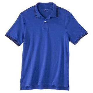 Mens Classic Fit Polo Shirt BLUE STREAK M