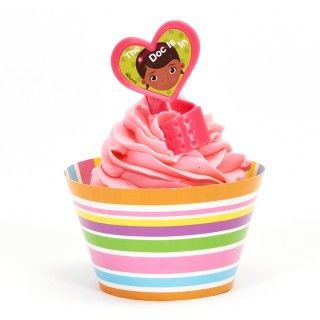 Disney Junior Doc McStuffins Cupcake Wrapper Combo Kit