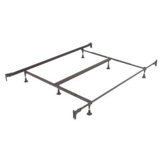 Qu/King Bed: Fashion Bed Group Universal Bed Frame   Black (Queen/King)