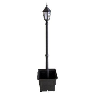 Solar Lamp Post With Square Planter