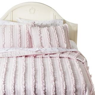 Simply Shabby Chic Ruffle Quilt   Pink (Twin)