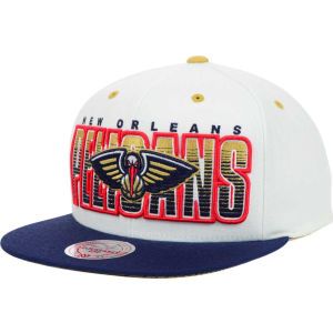 New Orleans Pelicans Mitchell and Ness NBA Home Stand Snapback Cap