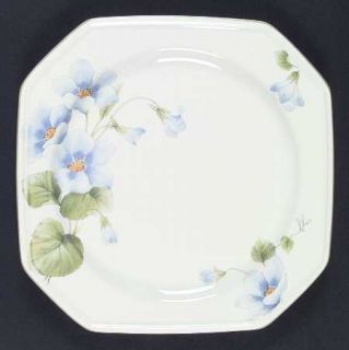 Mikasa Blue Bell Dinner Plate, Fine China Dinnerware   Continental,Multisided,Bl