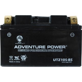 UPG Dry Charge Motorcycle Battery   12V, 12 Amps, Model UTX14AH BS