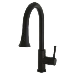 Gourmetier Oil Rubbed Bronze Single Handle Faucet with Pull Down Spout