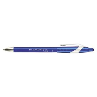 Paper Mate Flexgrip Elite Ballpoint Pen, Fine   Blue Ink (12 Per Pack)